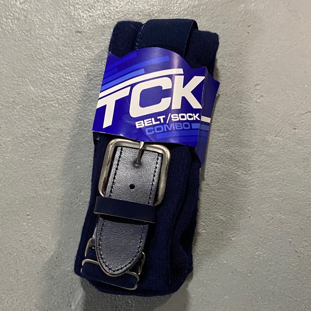 TC Navy Sock and Belt Set